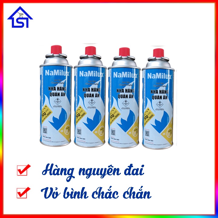 Bộ 4 bình Mini Du Lịch Namilux, Hàng Nguyên Đai, Vỏ Bình Chắc Chắn Đảm Bảo An Toàn Khi Sử Dụng
