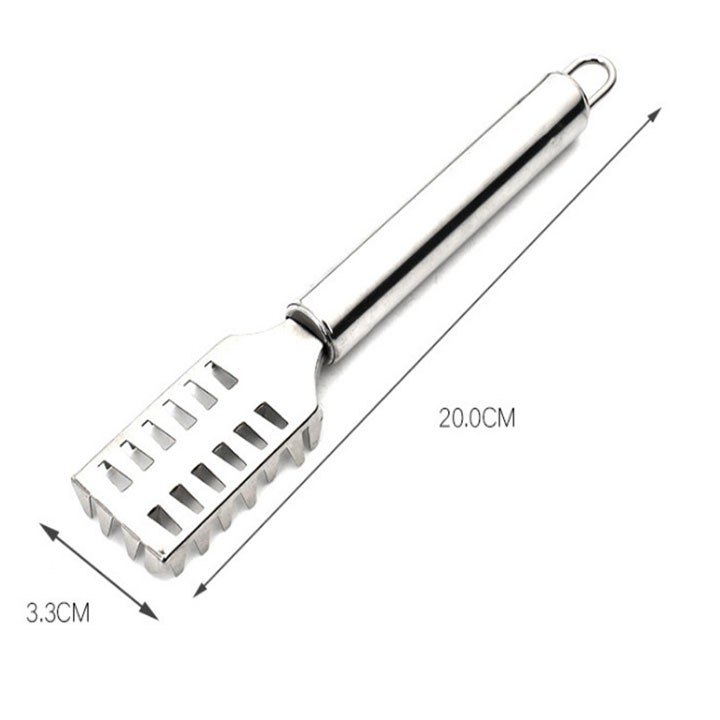 Dụng Cụ Cạo Vảy Cá Tiện Lợi Bằng Inox 304 Không Gỉ [SALE]