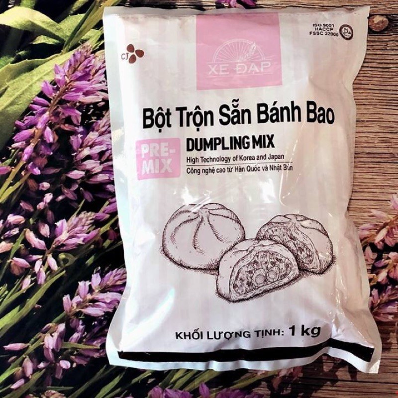 Bột bánh bao trộn sẵn hiệu Xe Đạp(1kg)