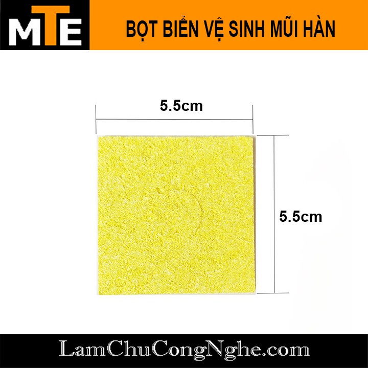 Bọt biển lau mỏ hàn