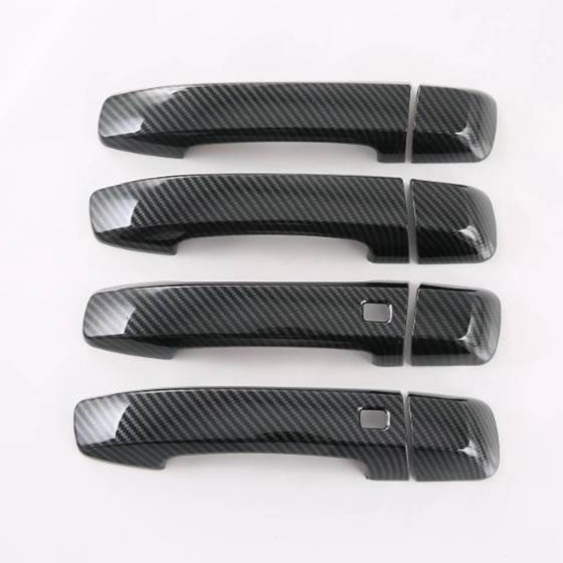 Ốp Bọc Tay Nắm Cửa Bằng ABS Sợi Carbon Cho Kia MOHAVE 2020 2021 2022