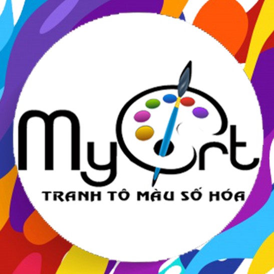Tranh tô màu theo số MyArt