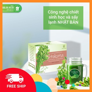 Bột cần tây Sitokata hỗ trợ giảm cân, giữ dáng (tặng kèm cẩm nang và bình nước)