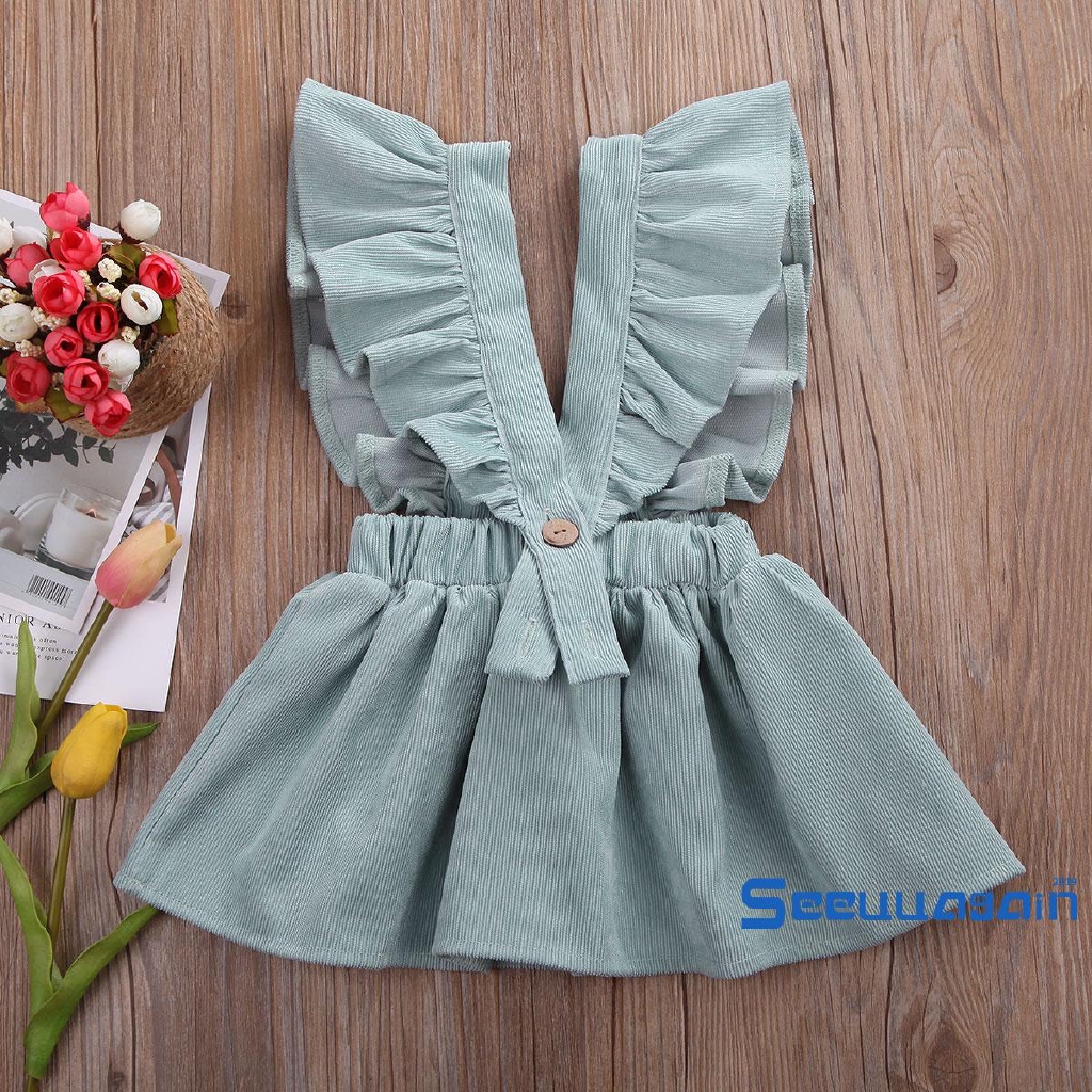 Đầm Xòe Tay Cánh Tiên Xinh Xắn Cho Bé Gái