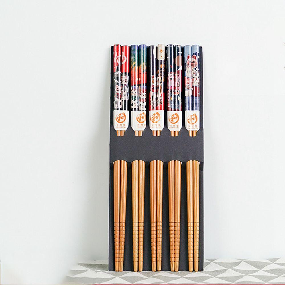Set 5 Đôi Đũa N1N Phong Cách Nhật Bản