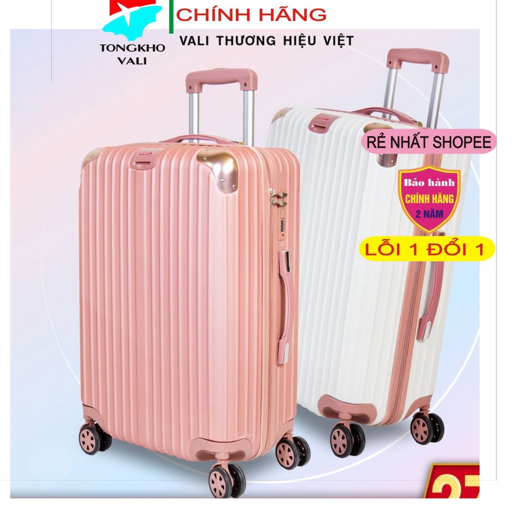 🍓SIÊU GIẢM GIÁ🍓_Vali Kéo Du lịch nhiều mẫu khác nhau hàng nhập khẩu cao cấp nhựa size 20 inch size 24 inch