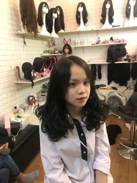 Kẹp dải 25cm xoăn( ảnh chụp tại shop)