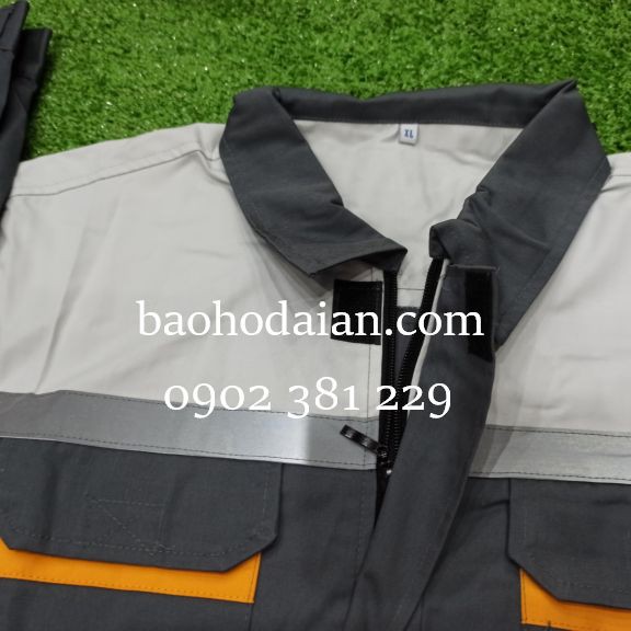 Quần áo kỹ sư, kỹ thuật nam/nữ Pangrim Hàn Quốc tay ngắn PR04