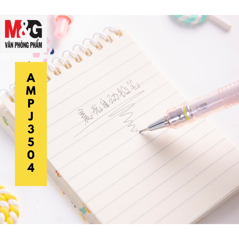 Bút Chì Bấm Hình Hoa Anh Đào Ngòi 0.7mm AMPJ3504 - M&G