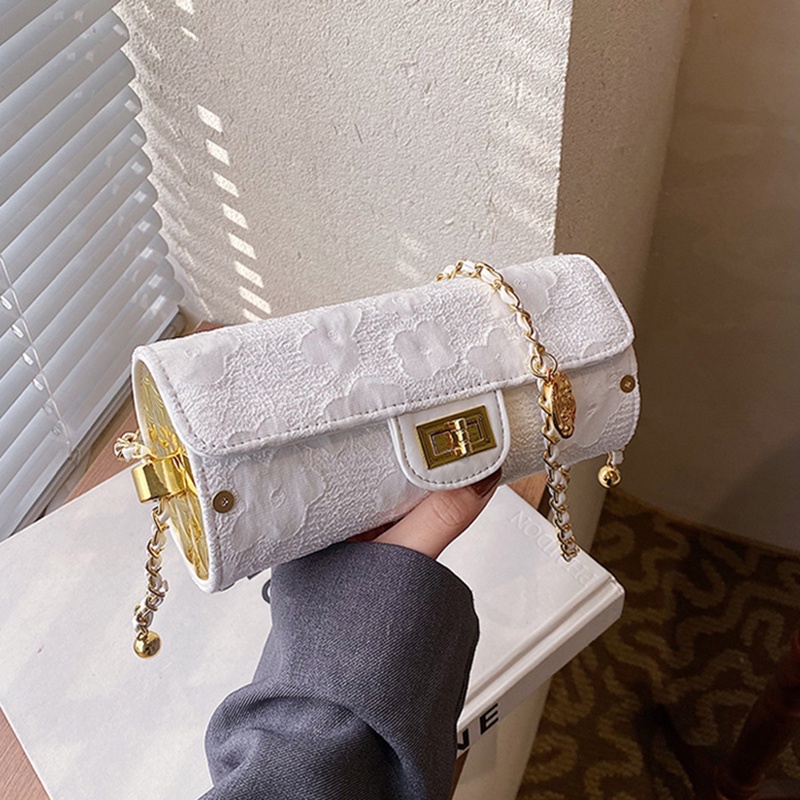 Túi đeo vai IELGY phối chuỗi xích thời trang dành cho nữ