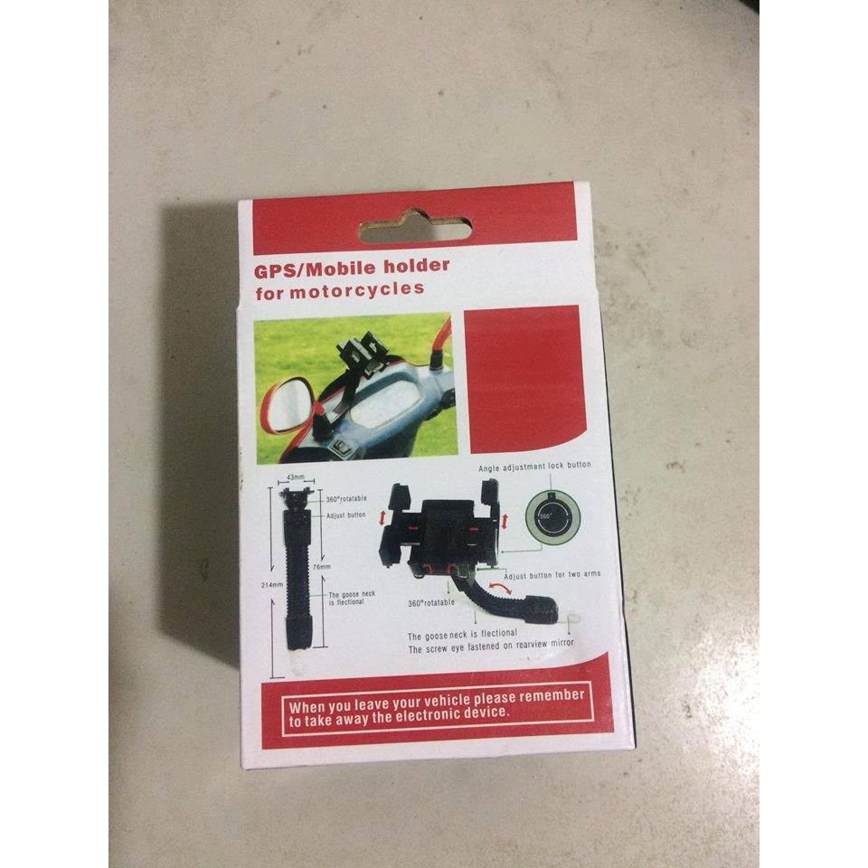 Kẹp điện thoại trên xe máy | BigBuy360 - bigbuy360.vn