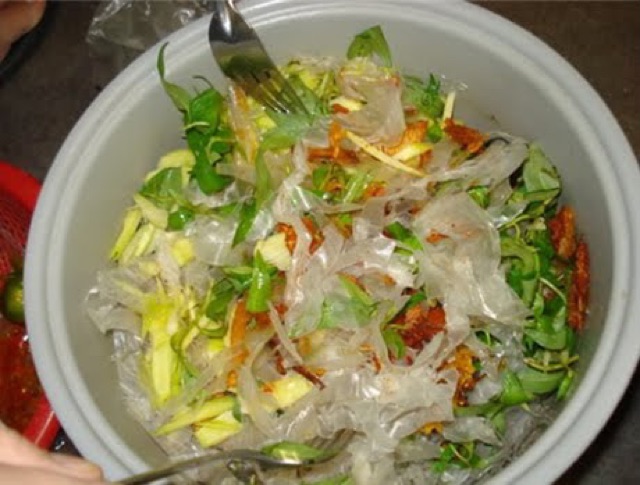 1KG bánh tráng mỏng sợi 9ly cắt sợi dùng trộn bánh tráng chính gốc Tây Ninh