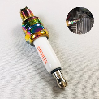 Bugi 3 Chấu Bạch Kim MC Racing Chân ngắn gắn Wave,Dream Greennetworks