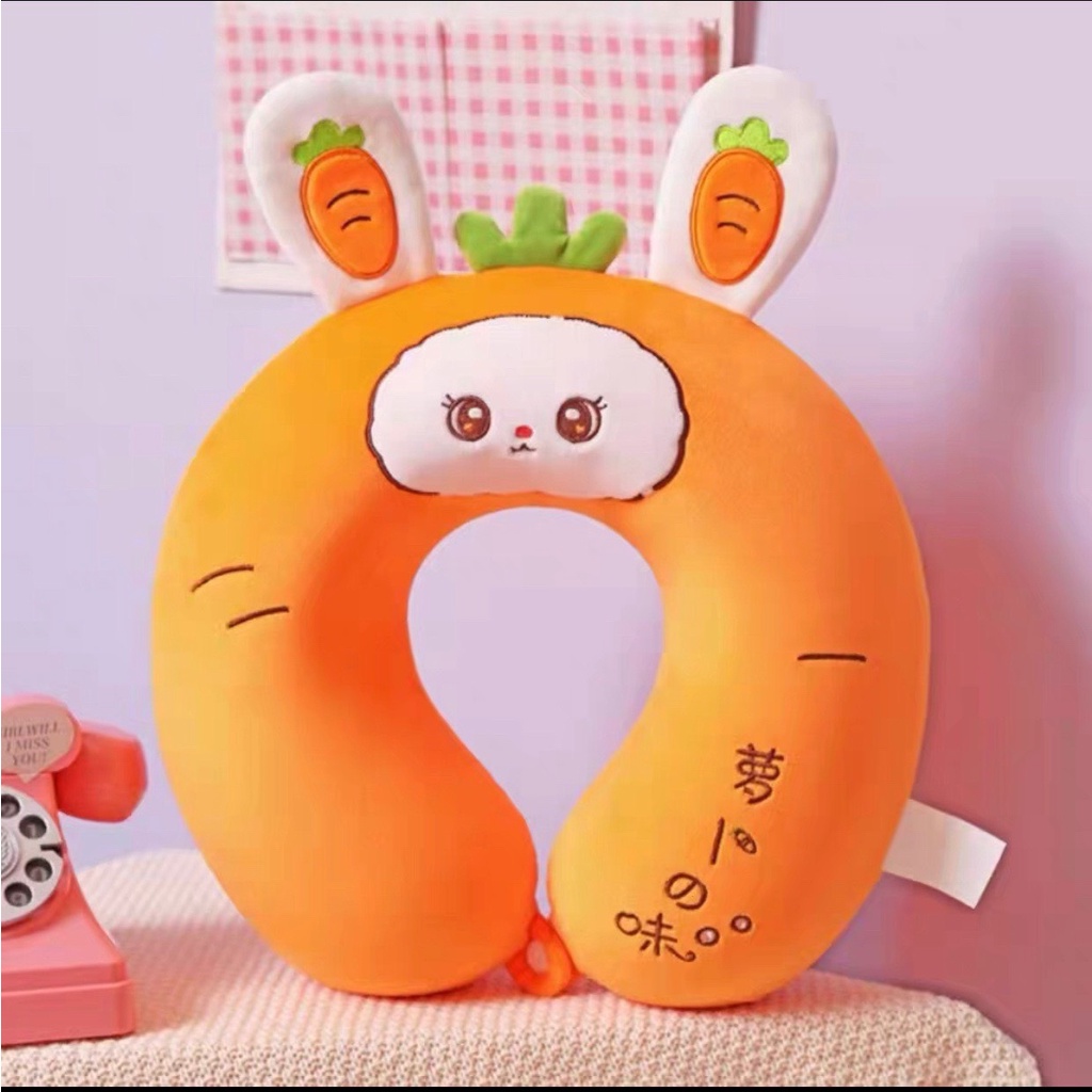 Gối chữ u tựa cổ cao su non văn phòng, gối tựa cổ máy bay,tựa cổ ô tô du lịch