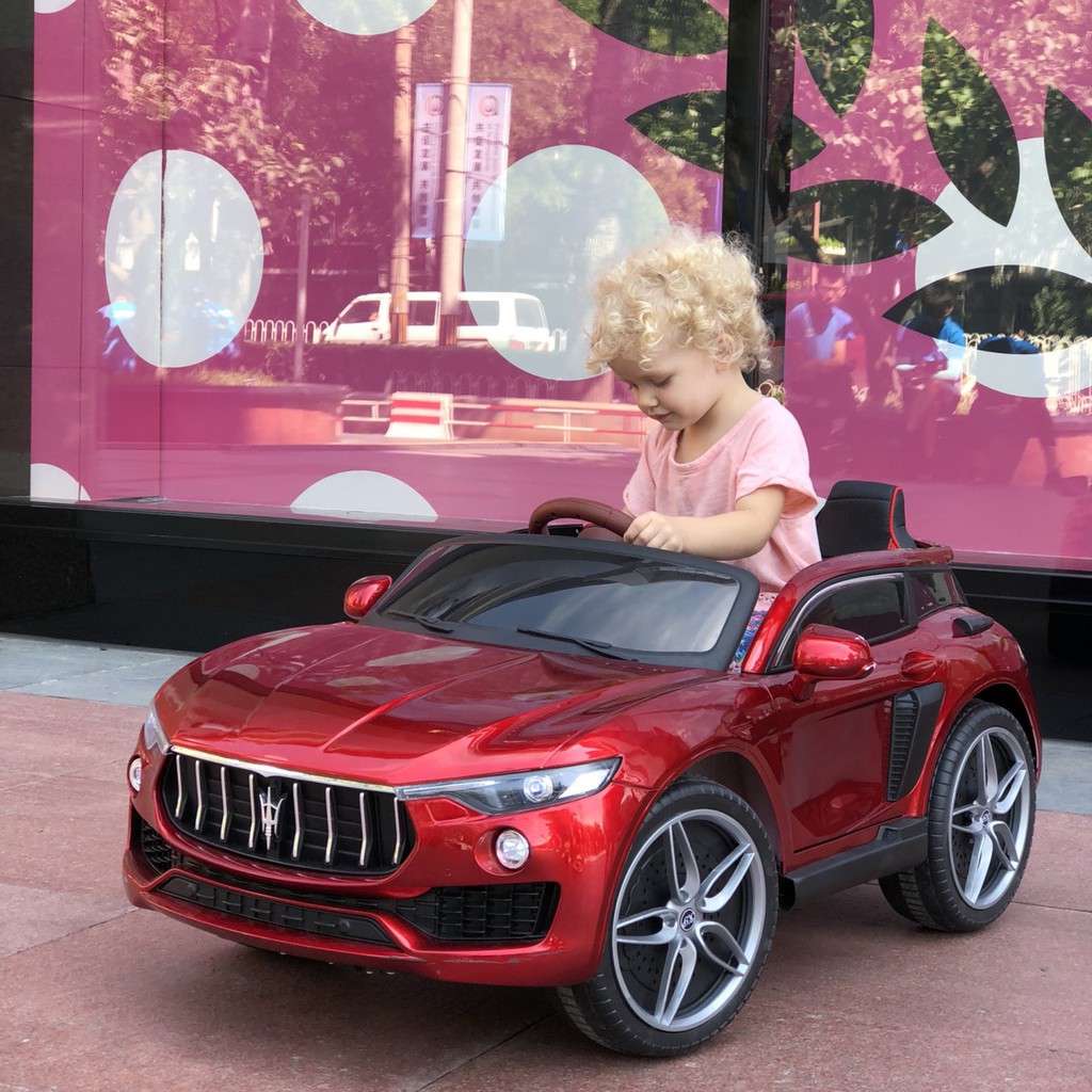 Xe ô tô điện trẻ em cao cấp MASERATI KUPAI-2021 4 động cơ 2 chỗ  Bình Ắc Quy 12V7A - DH STORE