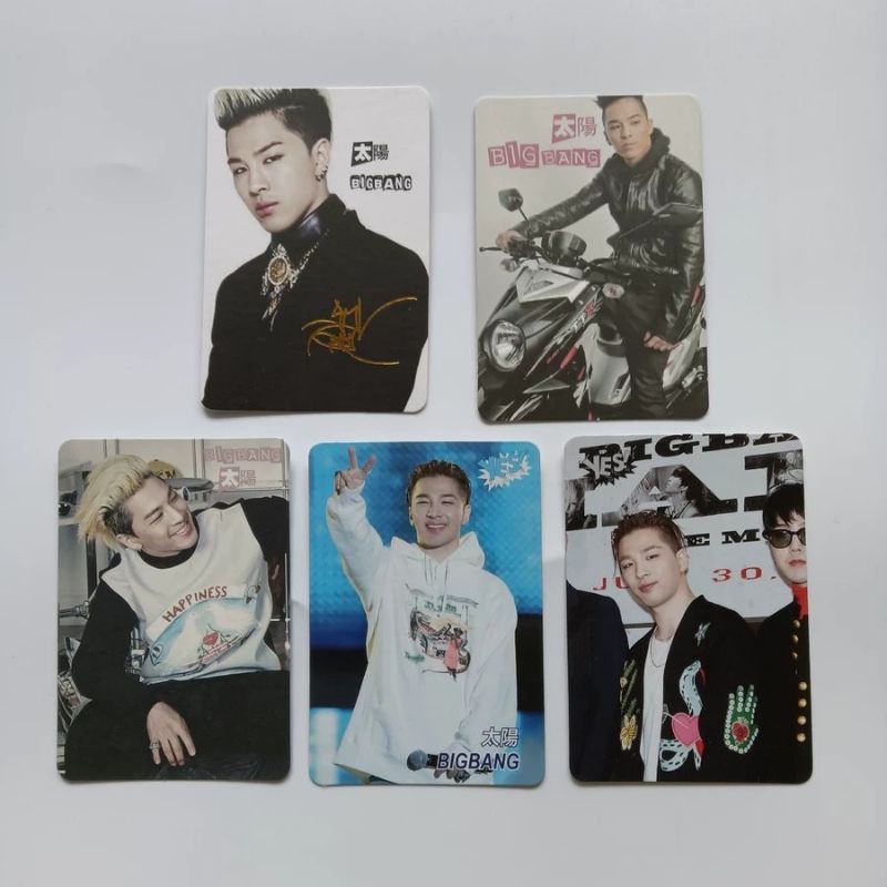 BIGBANG - BỘ SƯU TẬP CARD OFFICAL