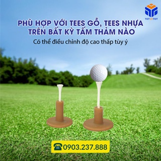 Đế cắm tee golf chất liệu cao su