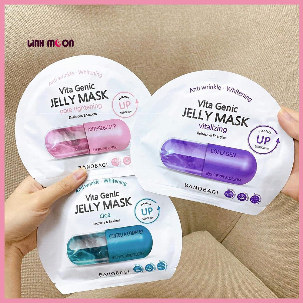 Mặt Nạ Vita Genic Banobagi Jelly Mask (lẻ miếng)