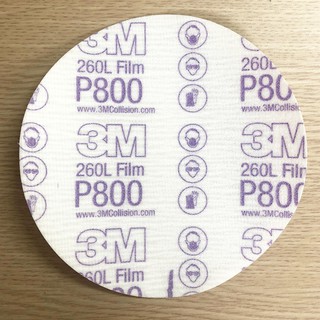 10 Tờ Nhám Đánh Bóng 3M-P800 (6inch - 152mm)