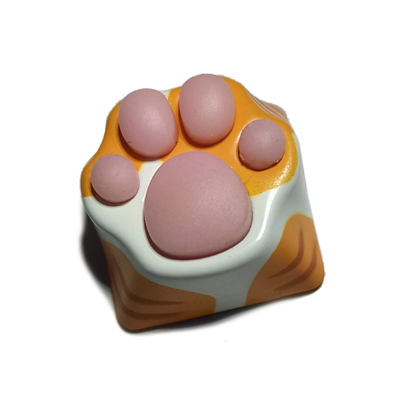 Nút Bàn Phím Bằng Hợp Kim Nhôm Và Silicone Hình Chân Mèo Dễ Thương | BigBuy360 - bigbuy360.vn