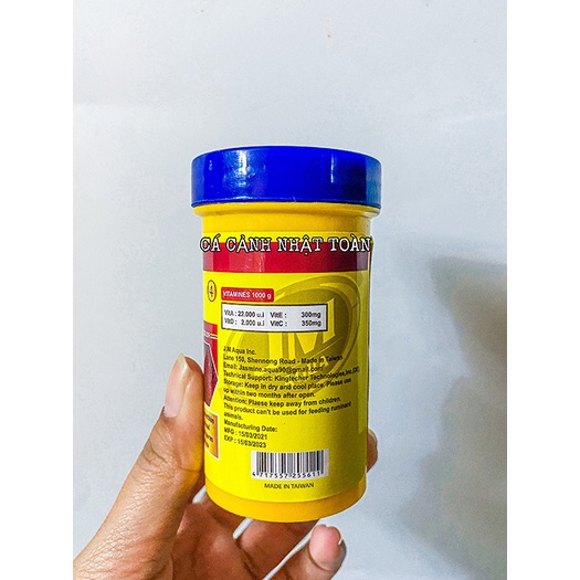 THỨC ĂN CHO CÁ THỦY SINH JM AQUA 50G COLOR FISH FOOD