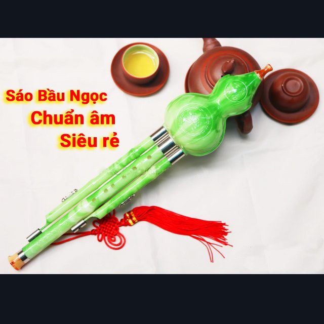 Sáo Bầu Ngọc 🎁FREESHIP🎁 Giảm Giá 20K Khi Nhập  Sáo Trúc Mão Mèo Chính Hãng