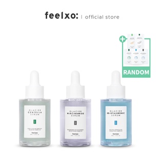 Bộ Serum Feelxo Glacier 3 I Centella + Niacinamide 5% + 5D-Hyaluronic