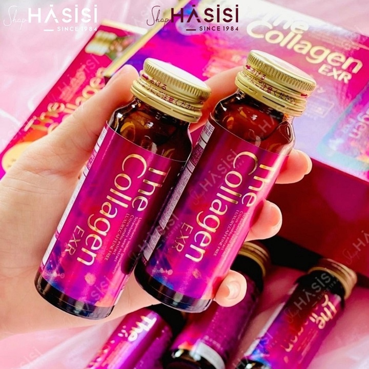 Nước Uống Bổ Sung Collagen SHISEIDO - The Collagen 50mlx10 (Có 2 loại The Collagen New và The Collagen EXR)