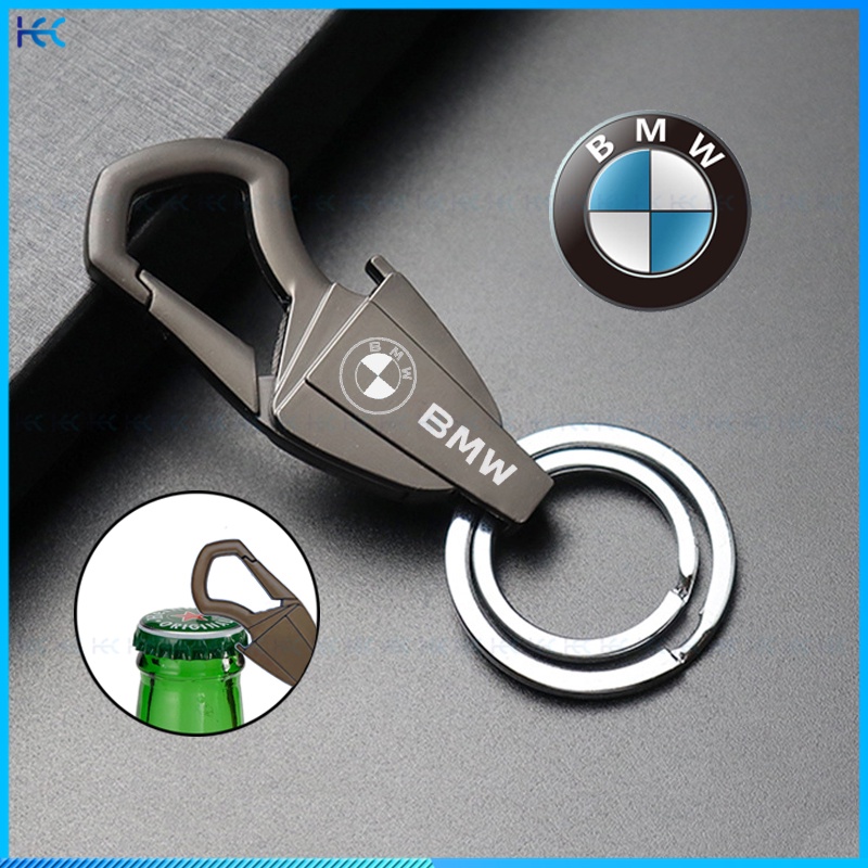 BMW Móc Khóa Kiêm Dụng Cụ Mở Nắp Chai Bằng Hợp Kim Cao Cấp