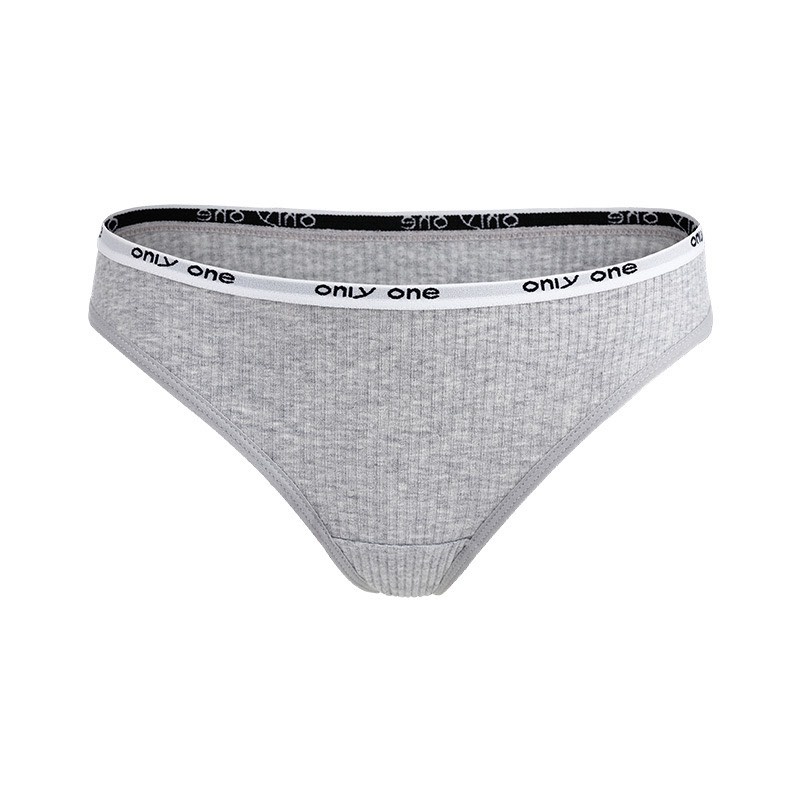 Quần Lót Lọt Khe - Quần Lót Nữ Cotton Lọt Khe cạp chữ ONLY ONE cá tính mã 1501