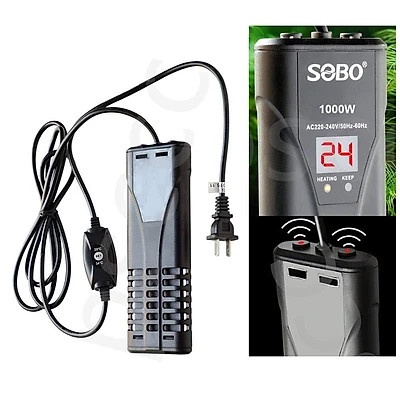 Sưởi Sobo Có Điều Khiển - Màn Led Hiển Thị - Cảm Biến Nhiệt Độ