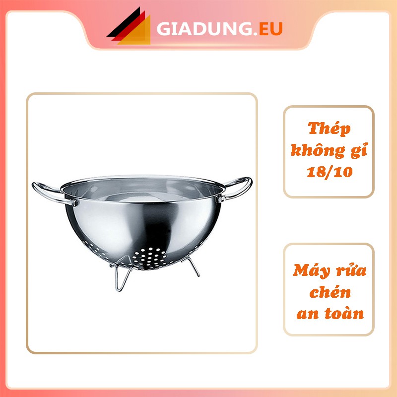 Rổ Inox WMF 24cm  có 3 chân đỡ [Nhập Đức]