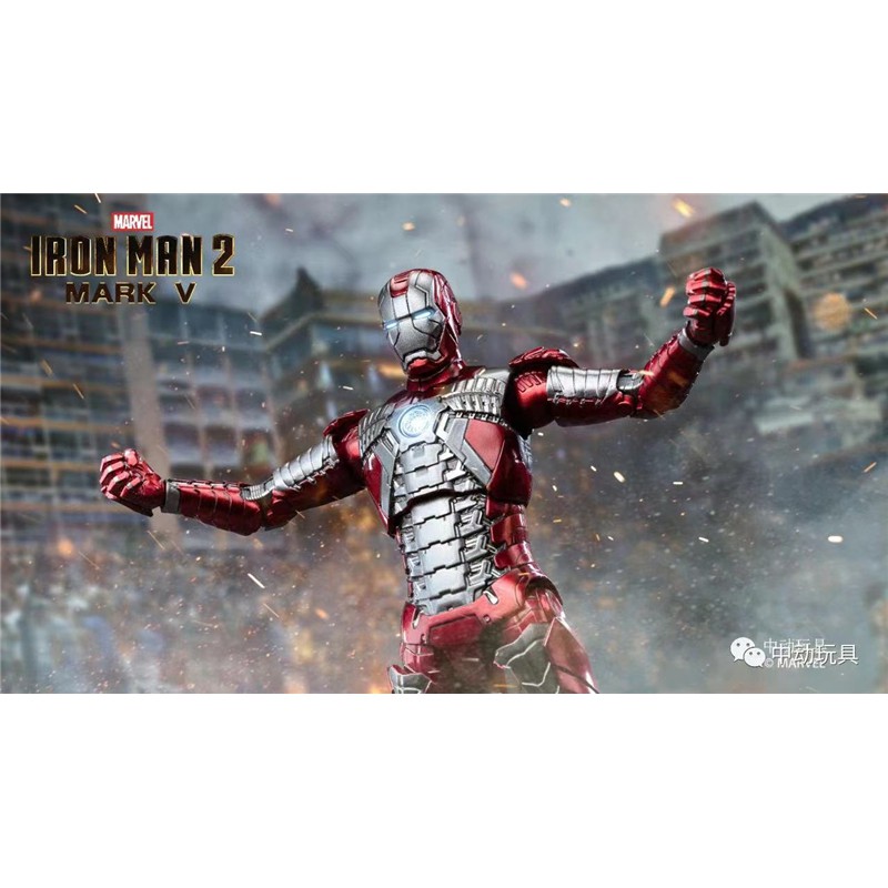 Mô hình ZhongDong ZD Toys Zdtoys Iron Man Mark V  Tỉ lệ 1:10