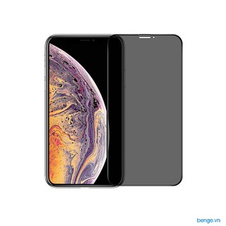  Kính cường lực dành cho iPhone Xs Max Full 3D MIPOW KING BULL chống nhìn trộm