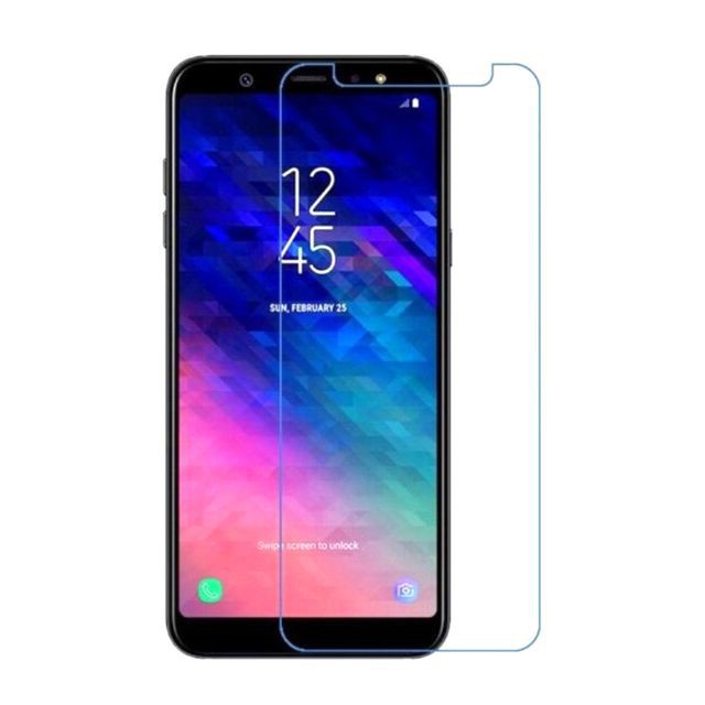 Kính cường lực galaxy A6 2018 / A6 plus 2018/ J8-2018 ( trong suốt)