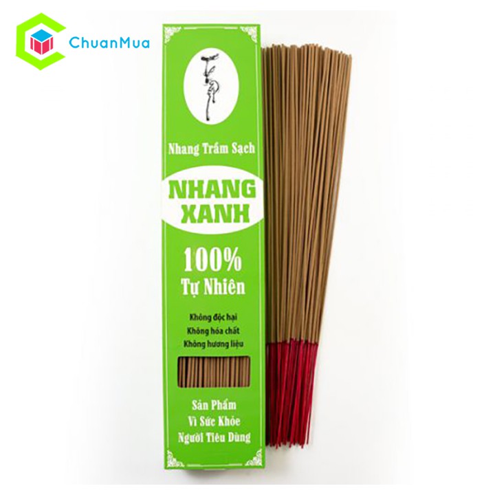 Nhang Xanh Trầm Sạch 100% Tự Nhiên ChuanHouse GDA023