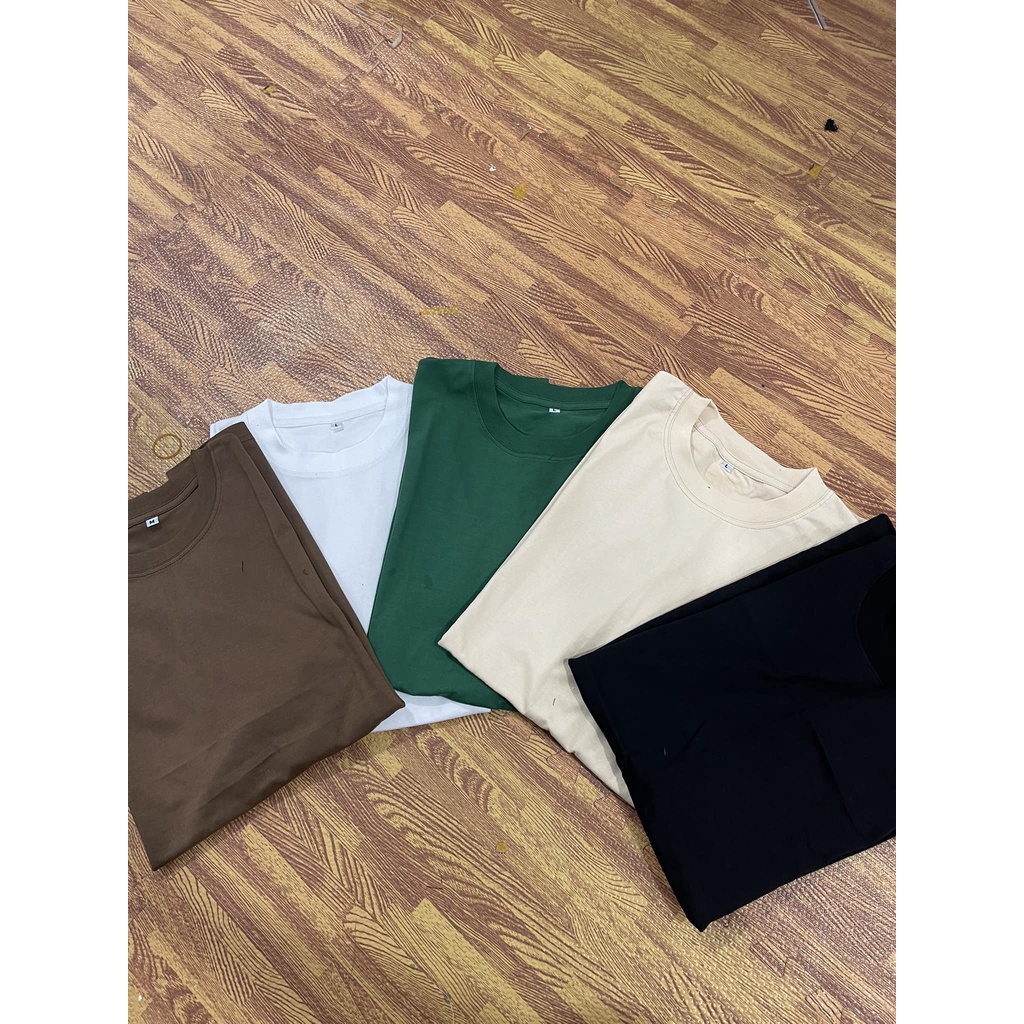 Áo thun TRƠN Dogo Store , Áo thun unisex nam nữ form rộng oversize chất liệu 100% Cotton