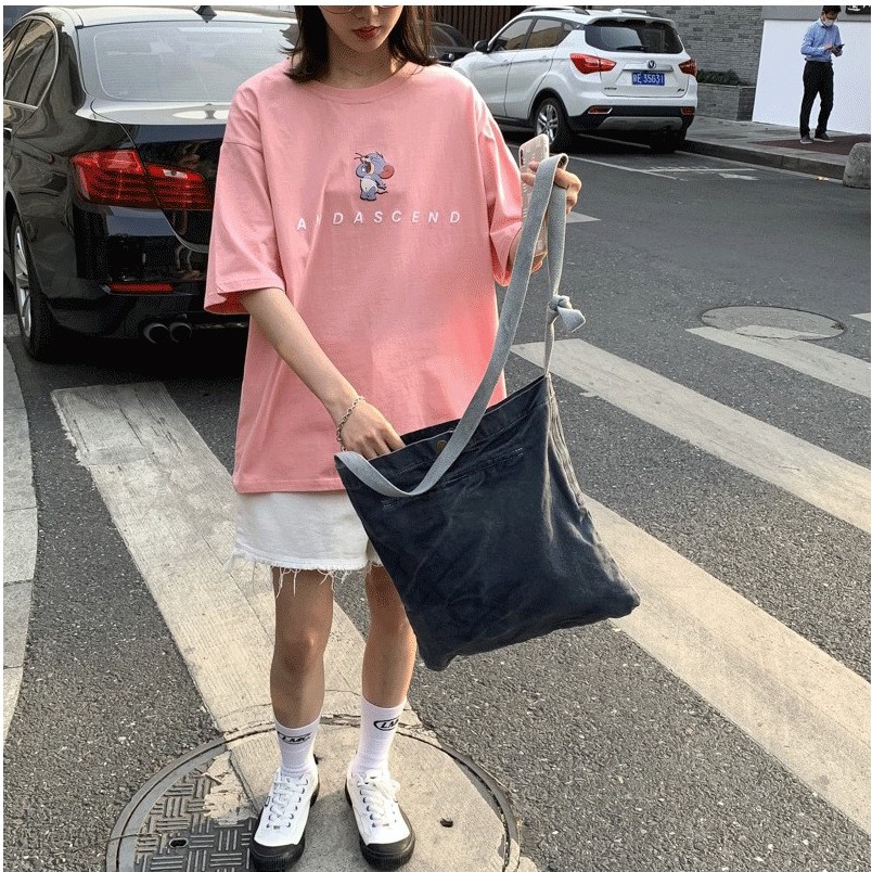 Áo thun tay lỡ  ANDASCEND  phông Unisex nam nữ tee oversize form rộng pull Ulzzang Streetwear Hàn Quốc vải mềm