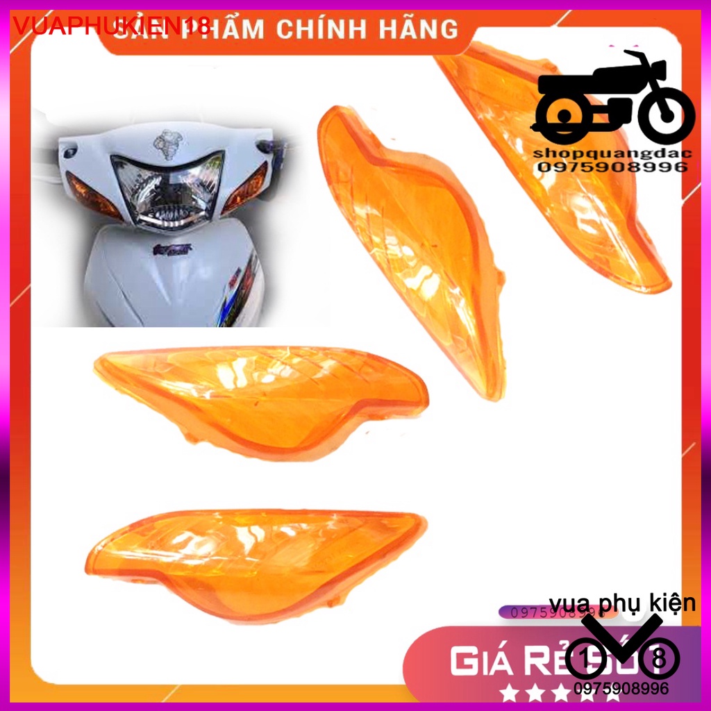 ( HÀNG ZIN ) nắp xin nhan trước wave Rs wave A. wave 50cc ,wave cá Chính hãng Honda màu cam VUA PHỤ KIỆN 18
