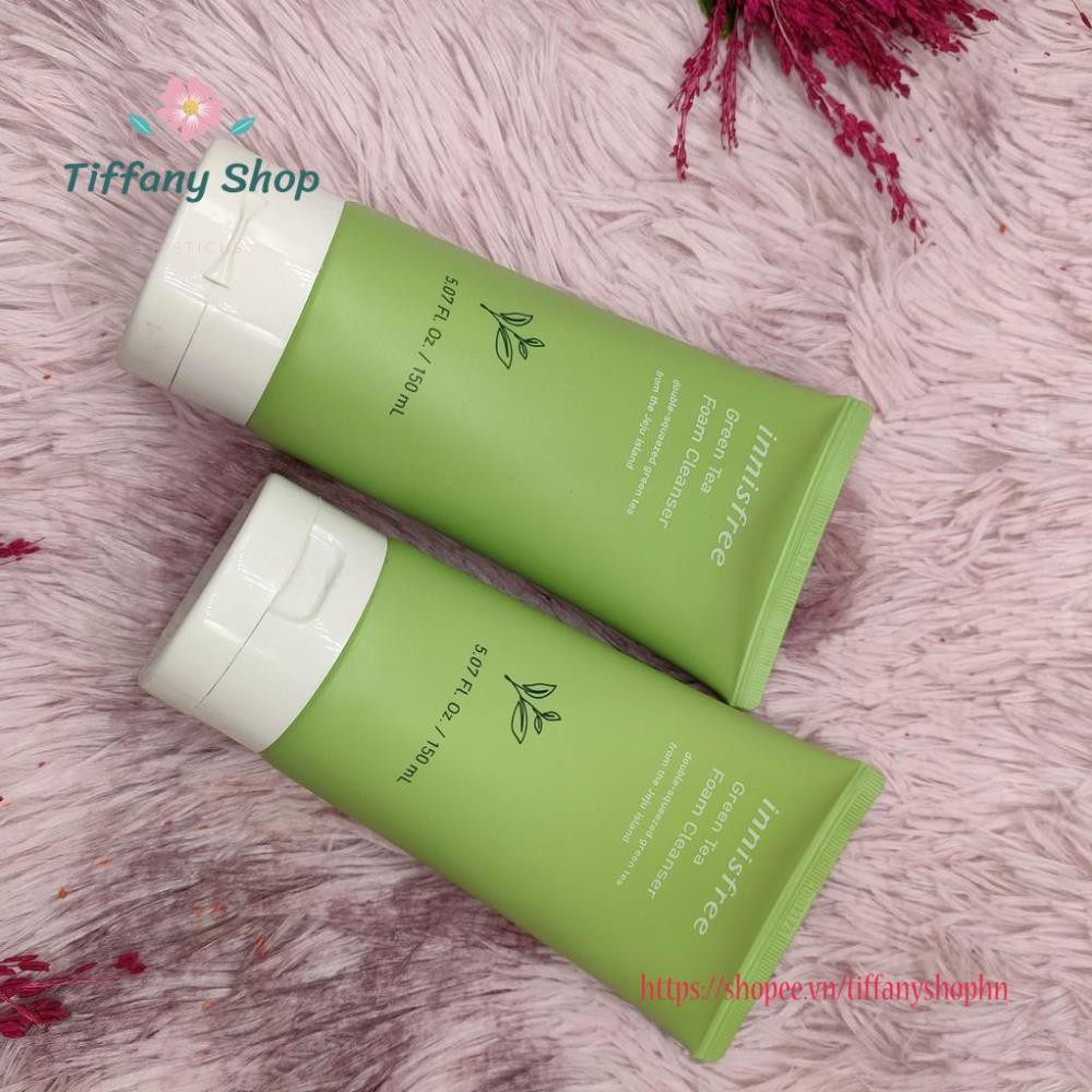 Sữa rửa mặt trà xanh innisfree Green Tea Foam Cleanser 150ml 100ml