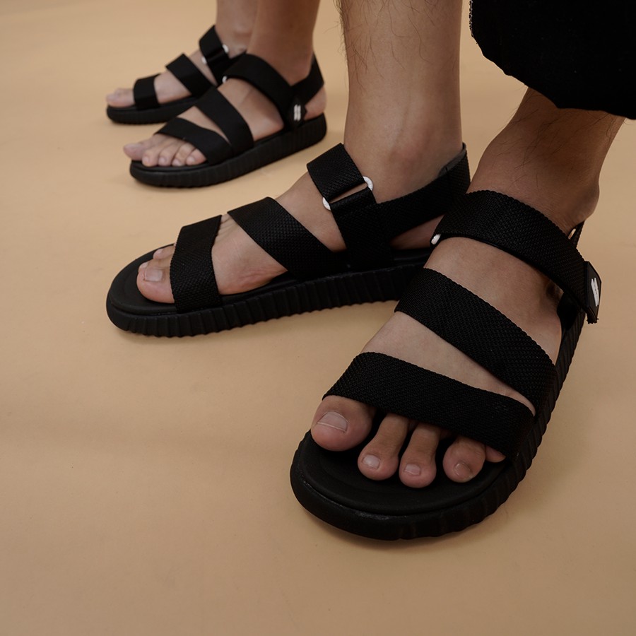 Giày Sandal SAADO - YZ04 - Yezi Black [SAADO Vietnam]