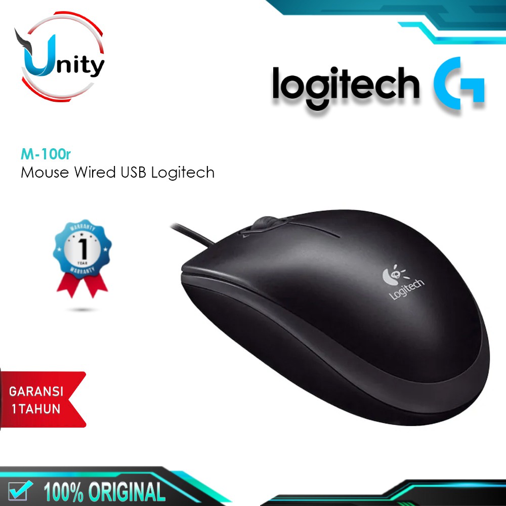 Chuột Máy Tính Logitech M100 Chính Hãng