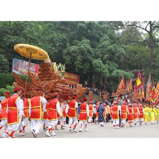 [FREESHIP] Áo quần rước kiệu,áo quần múa lân vải phi dầy đẹp