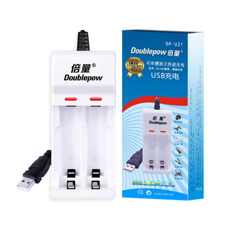 Pin Tiểu Sạc Nhiều Lần AA,AAA Doublepow Và Bộ Sạc pin AA và AAA 1.2V