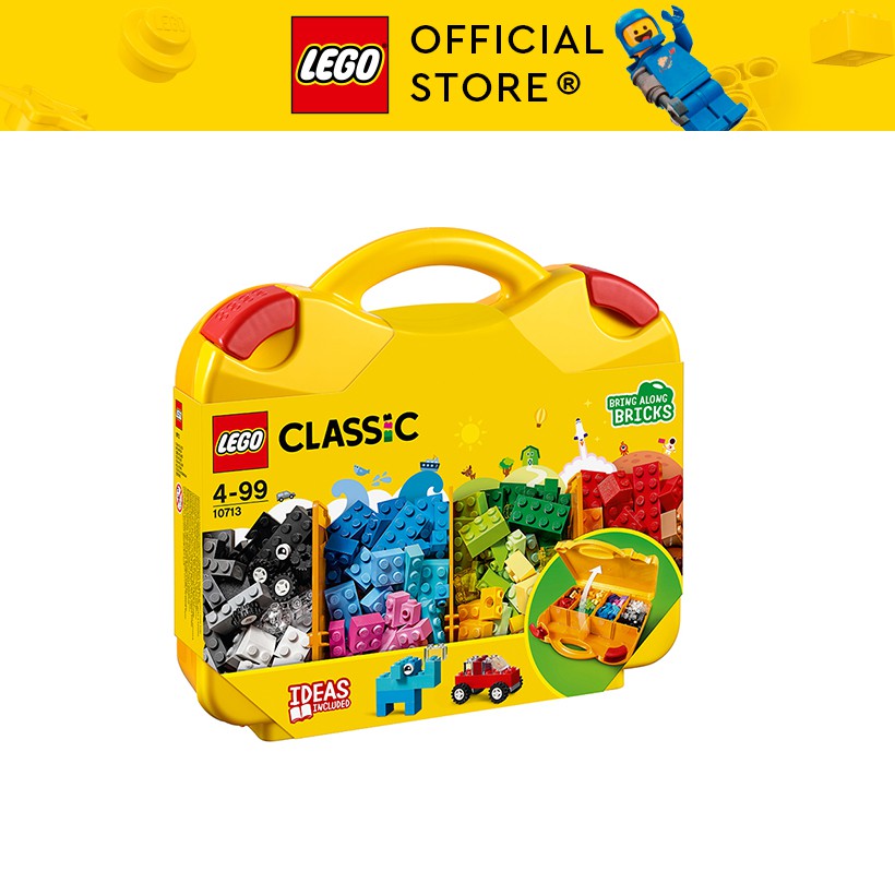 LEGO CLASSIC 10713 Vali LEGO Classic Sáng Tạo ( 213 Chi tiết) Đồ chơi lắp ráp vali cho trẻ em