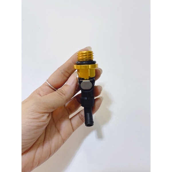 Ốc nhớt thông hơi, ống thông hơi màu 10li lắp xe Dream, Wave, Ex…