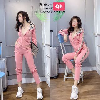 Bộ thể thao cotton da cá cao cấp