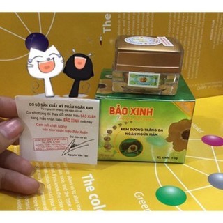 Kem trắng da Bảo Xinh 10g