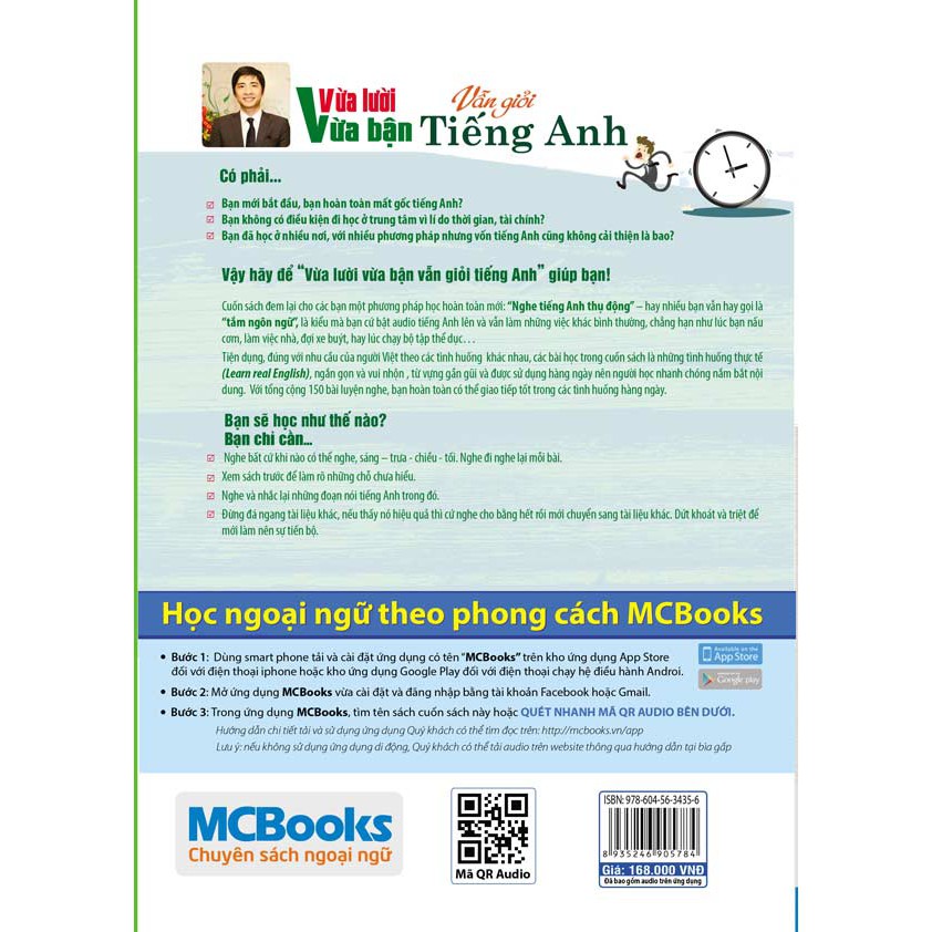 Sách - Vừa Lười Vừa Bận Vẫn Giỏi Tiếng Anh - Tặng kèm bookmark