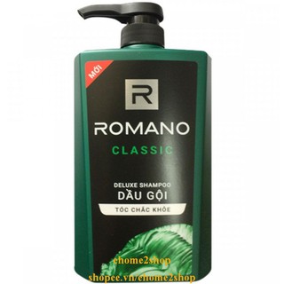 Dầu Gội Cao Cấp Cho Nam 650g Romano Classic shopee.vn/ehome2shop.